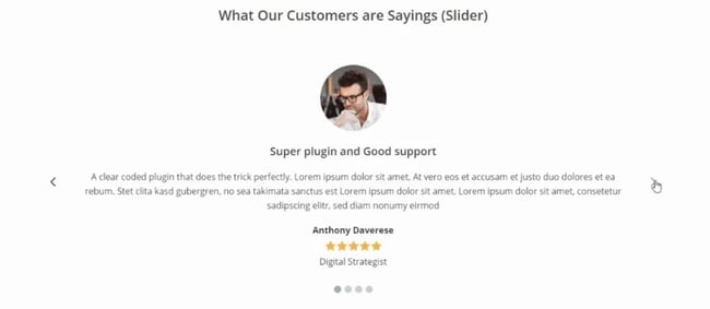 Testimonial plugin store wordpress